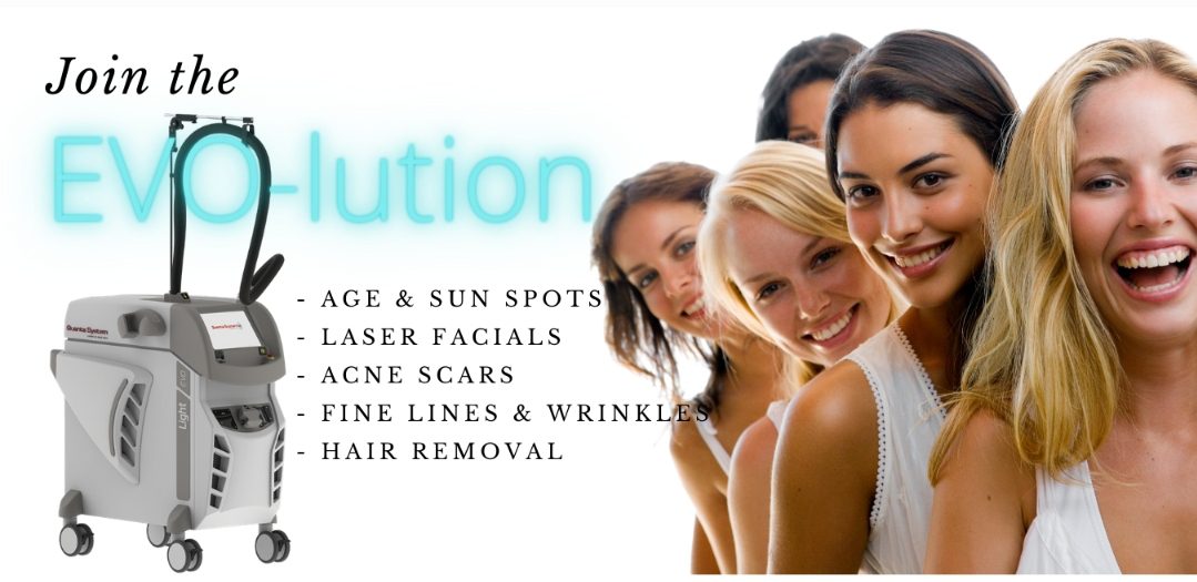 A group of women with hair removal and sun spots.