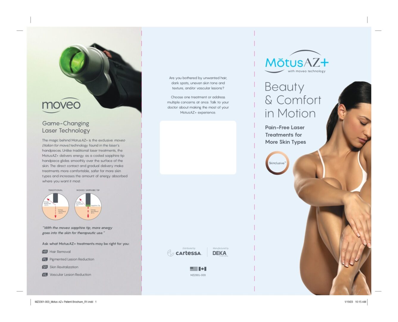 A brochure for movelo, the company that has been developed.